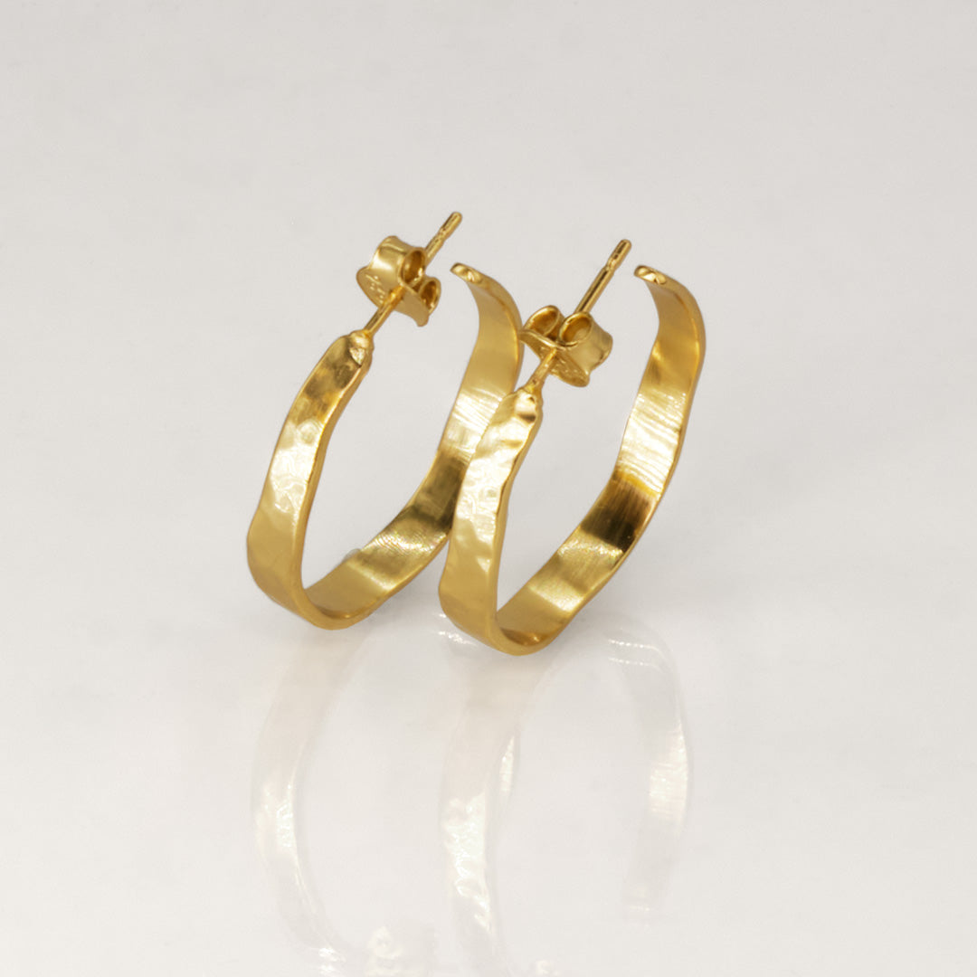 Golden Aura Hoops main image 1