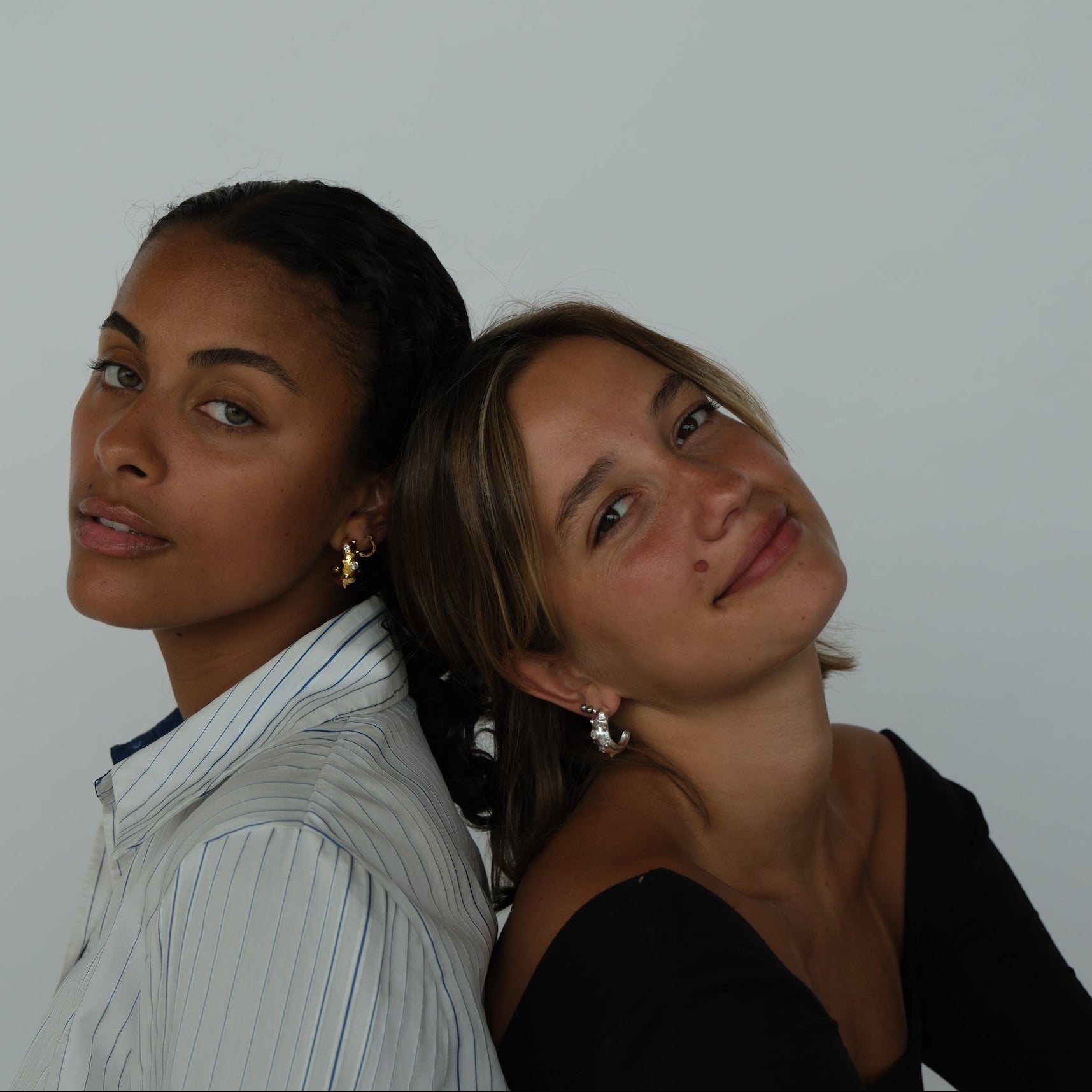 Stone Copenhagen Gemini Earring Silver