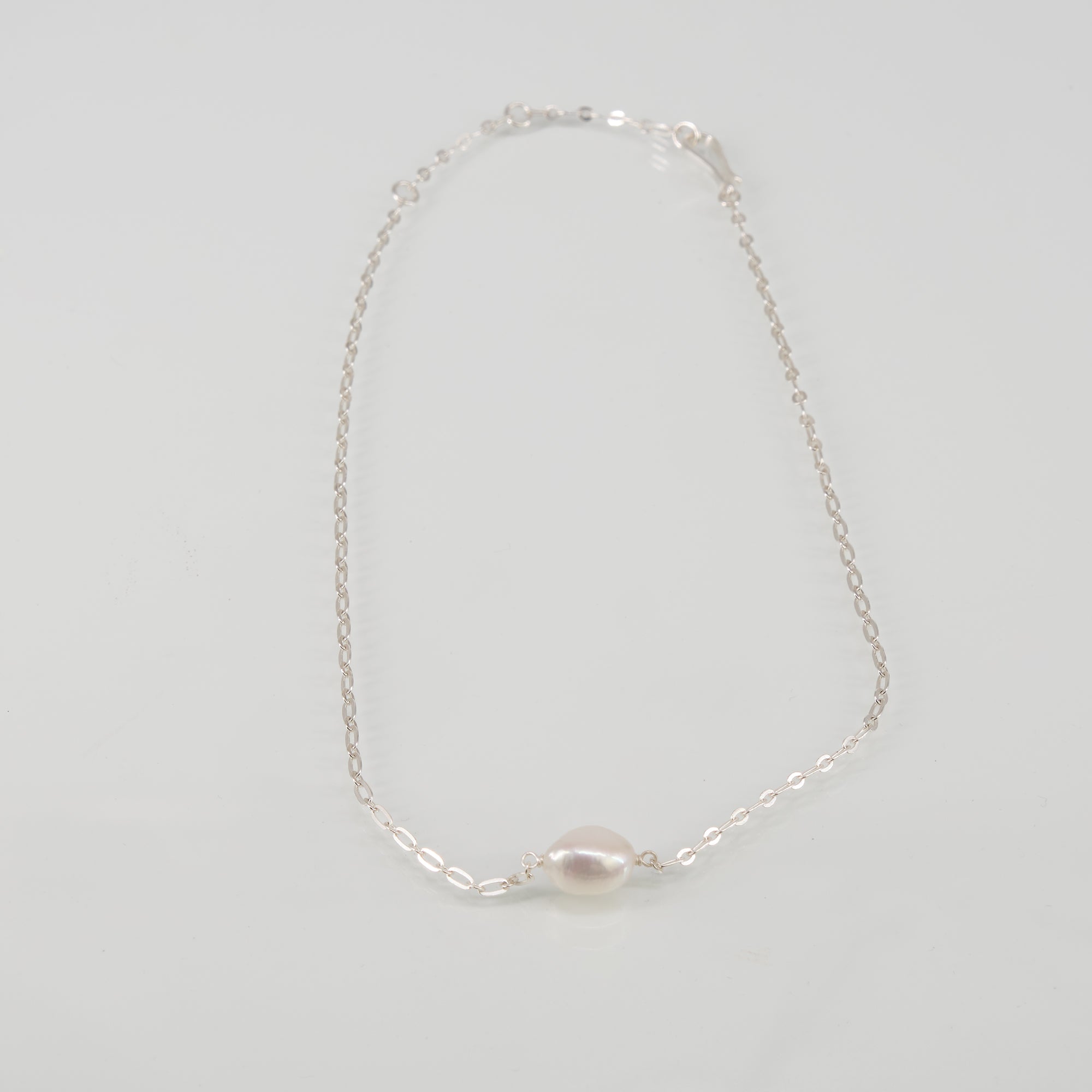 Stone Copenhagen Solitary Tears Necklace Silver