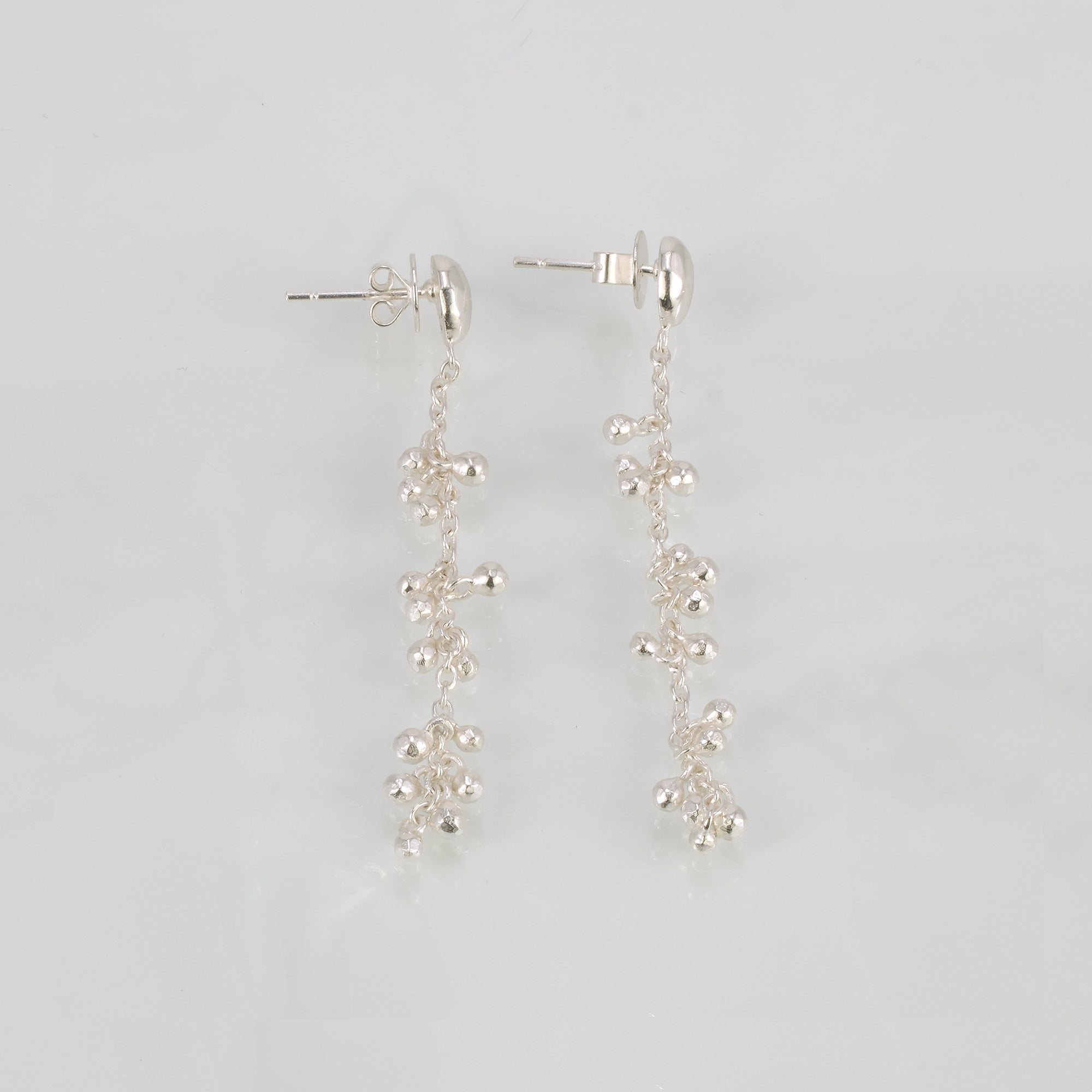 Stone Copenhagen Tiny Droplets Earring Silver