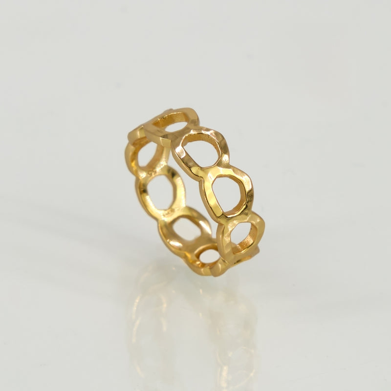 Stone Copenhagen Celestial Circles ring Ring Gold