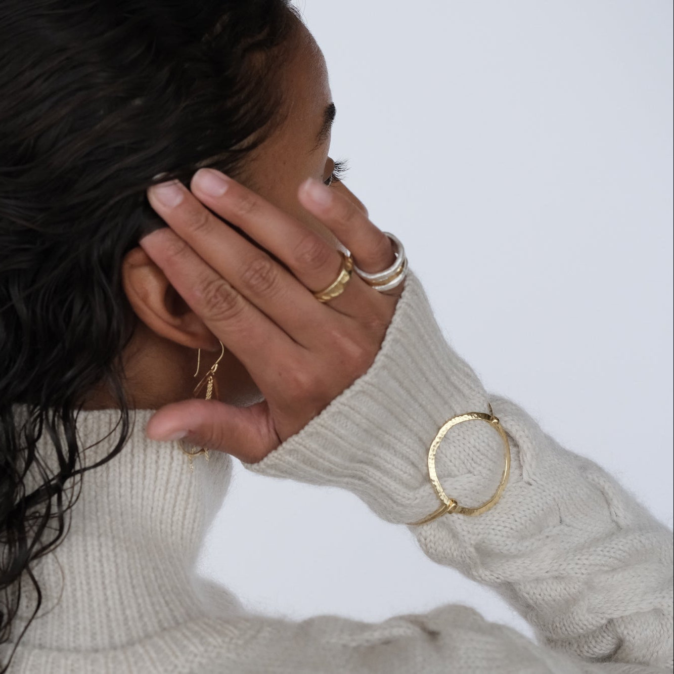 Stone Copenhagen Curved Infinity Bracelet