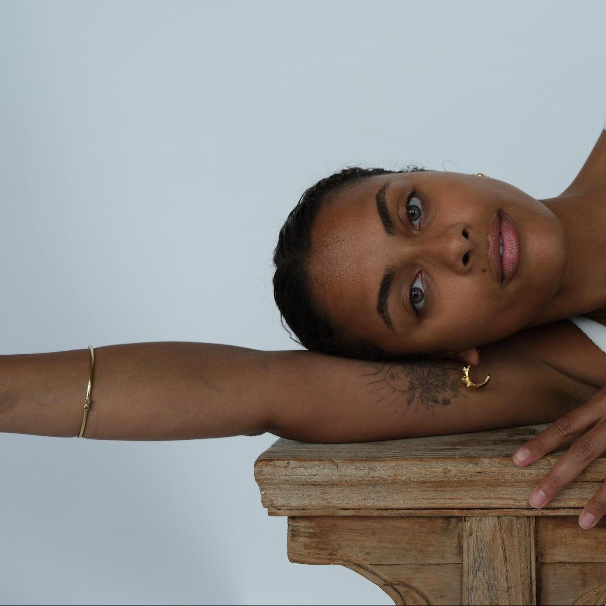 Stone Copenhagen Gemini Earring Gold