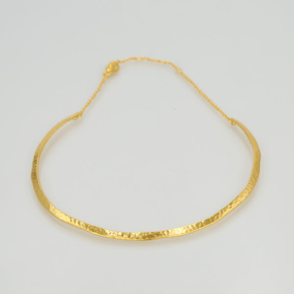 Stone Copenhagen Halo Collar Necklace Gold