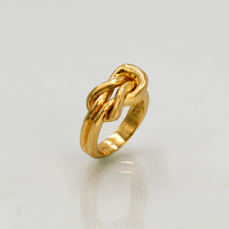 Stone Copenhagen Hercules Ring Ring Gold
