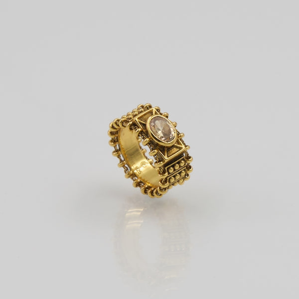 Stone Copenhagen Herschel Ring Gold