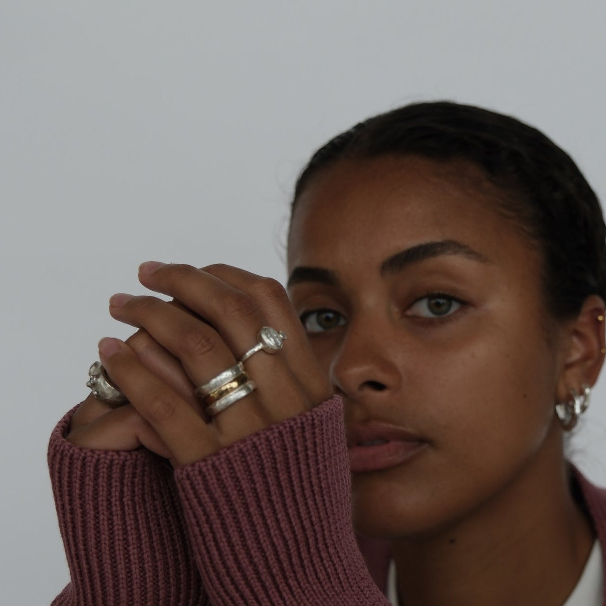 Stone Copenhagen Neptune's Eye Ring Silver