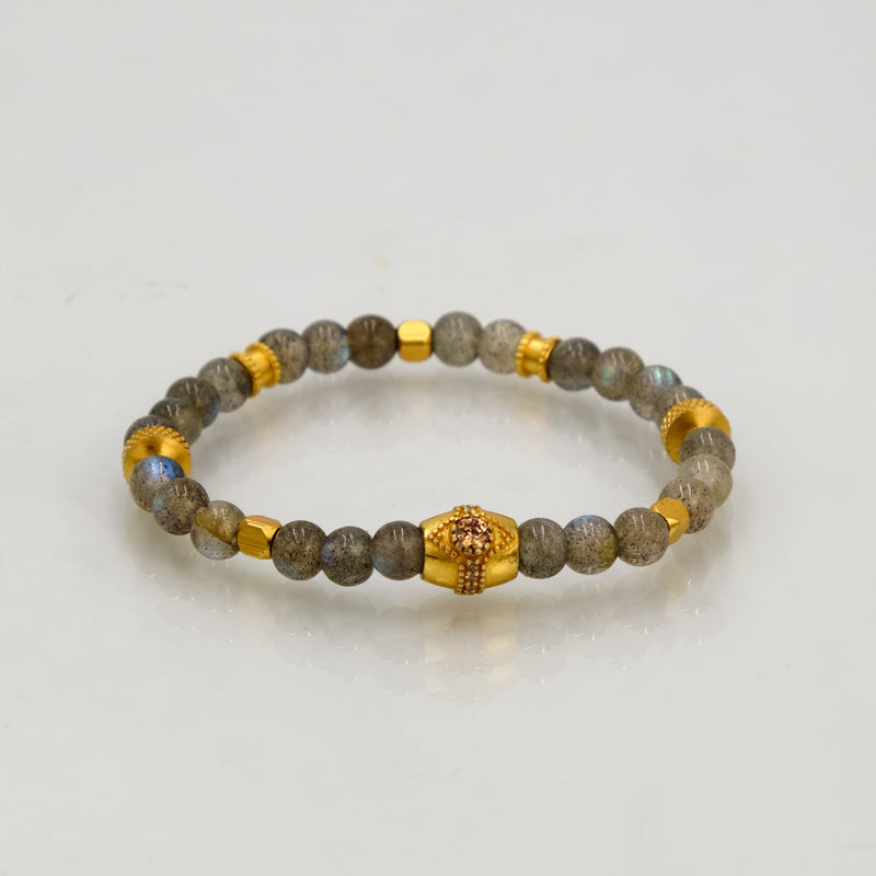 Stone Copenhagen Rahki bead bracelet Bracelet Light Grey