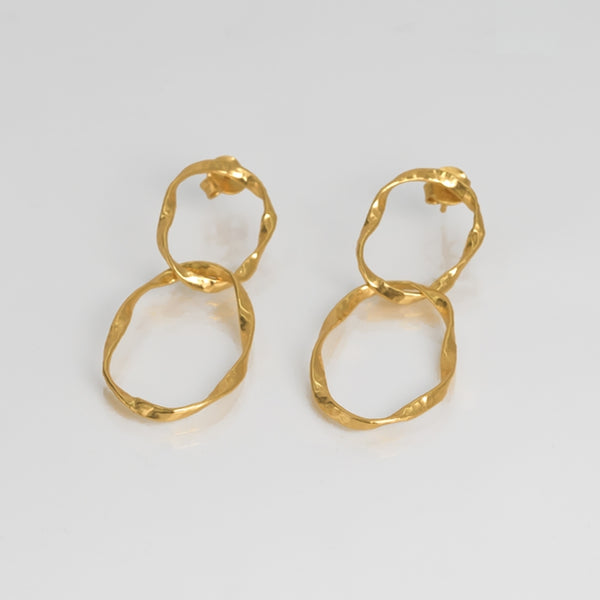Stone Copenhagen Furie Earring Gold